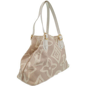 Louis Vuitton Shoulder White Tote Taisienne Cabas Bag